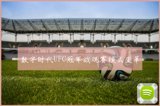 数字时代UFC冠军战观赛模式变革